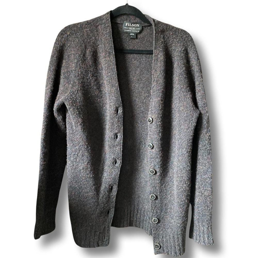 Filson Cedar Island Wool Cardigan